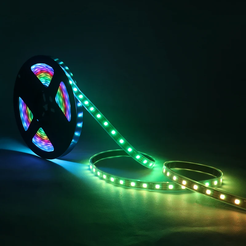 SZYOUMY WS2811 5050 прокладки СИД светильник 12v 30/60 Led/m 2811 Пиксели программируемый индивидуальные адресная система Светодиодная лента светильник