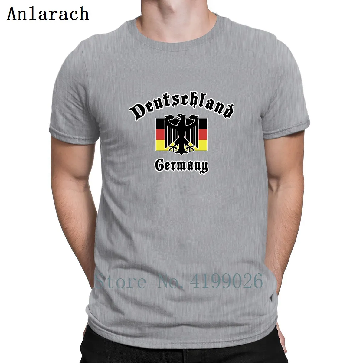 Немецкие футболки Deutschland, лучшие футболки, топы для фитнеса, футболка с надписью, большие размеры, Create Homme Anlarach, весна