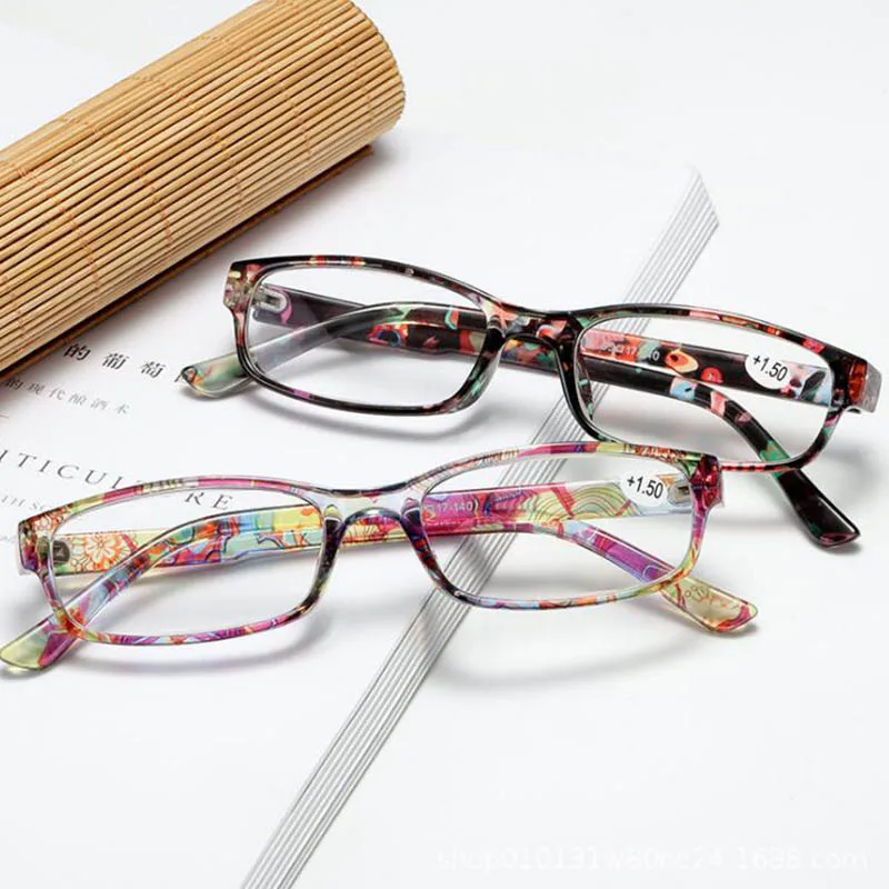 

Fashion Hyperopia Reading Glasses Men Women HD Resin Lens Presbyopic Reading Glasses Retro Business Hyperopia Prescription Eyegl