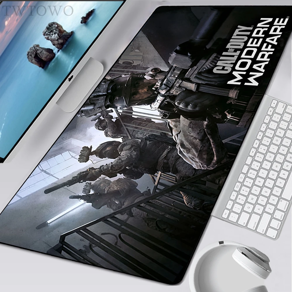 

Mouse Pad Gamer XXL HD New Mouse Mat Desk Mats MousePads Call of Duty Modern Warfare Gamer Carpet Mouse Mat Desktop Mouse Pad