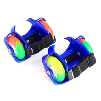 

Color Wheel Full Flash Pulley Shoes Adult Roller Skating Children Speed Skating Shoes