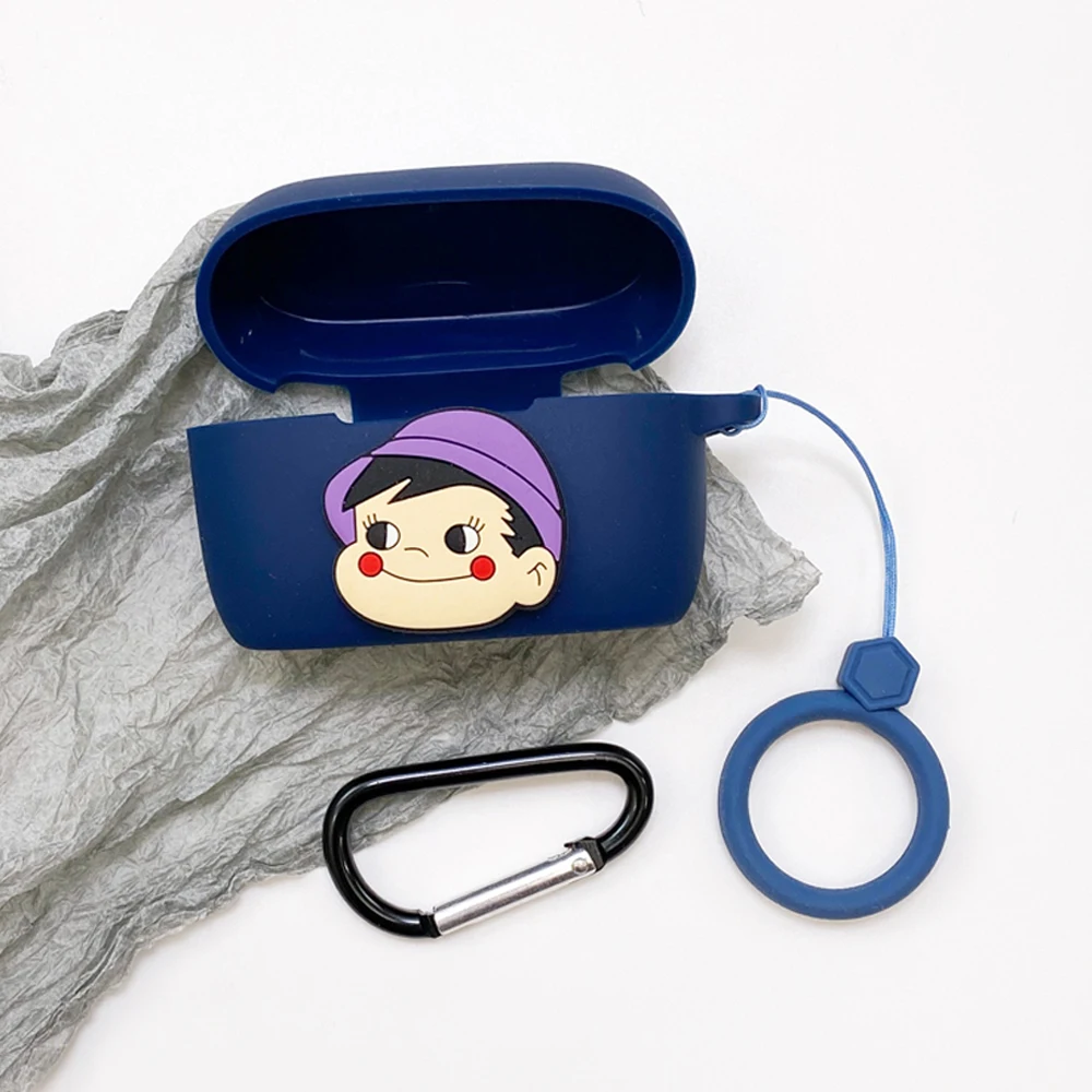 Cute Japanese Cartoon Cover for Jabra Elite 85T Case TWS Bluetooth Earphone Wireless Headphone Protective Case Headset Box Bag