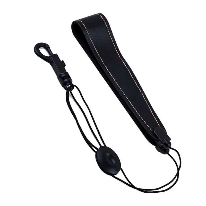New Adjustable Leather+ Nylon Padded Saxophone Sax Neck Strap Belt with Hook Clasp for Alto / Soprano / Tenor Saxophone