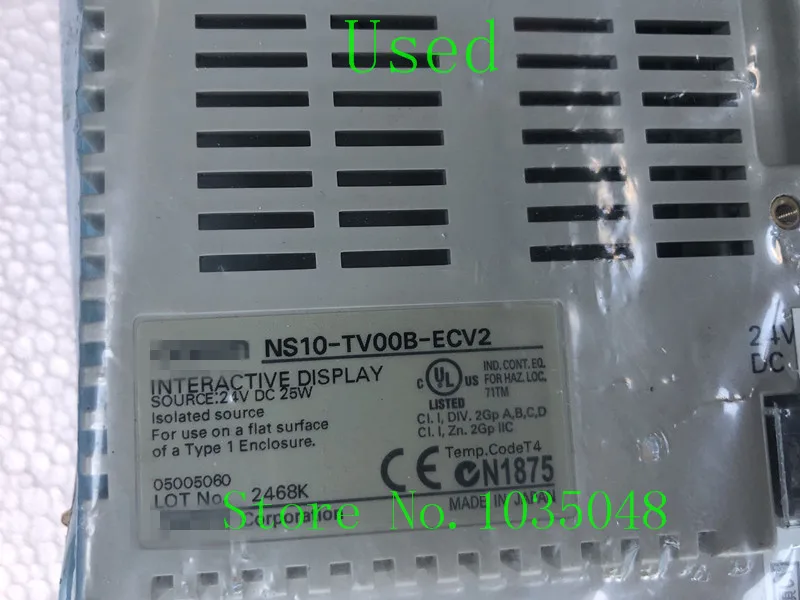 1 шт. NS10-TV00B-ECV2 использования d и Tseted приоритетное использование DHL доставки