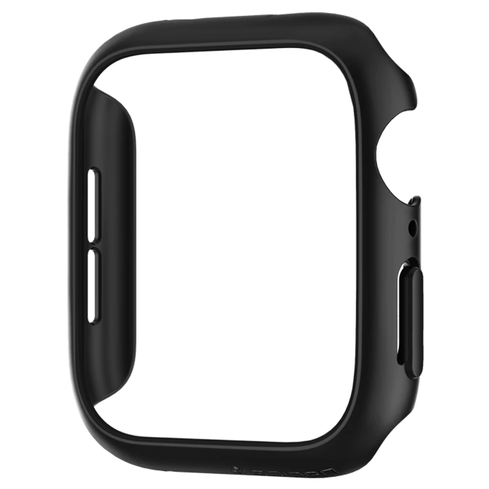 Spigen тонкий подходят для наручных часов Apple Watch 5/4(44 мм) чехол форма-Подогнанный Дизайн Жесткий Поликарбонат Материал гладкая отделка Тонкий чехол Крышка