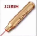 223REM 50 шт. CAL. 9 мм. 45. 30. 222REM. 223REM 7,62X39 30-30WIN 7X57R. 308 7,62X54. 38 20GA картридж с красным лазерным отверстием Sighter Boresighter - Цвет: 223REM
