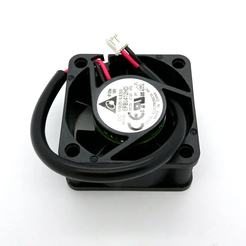 Delta EFB0412HD 4 см DC12V 0.12A 40*40*20 мм 2 линии Вентилятор охлаждения компьютера