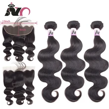 Special Price NY Body Wave Bundles With Frontal Peruvian Hair Bundles With 13*4 Swiss Lace Closure Natural Color Non-Remy Human Hair Cabelo Special Price NY Body Wave Bundles With Frontal Peruvian Hair Bundles With 13*4 Swiss Lace Closure Natural Color Non-Remy Human Hair Cabelo