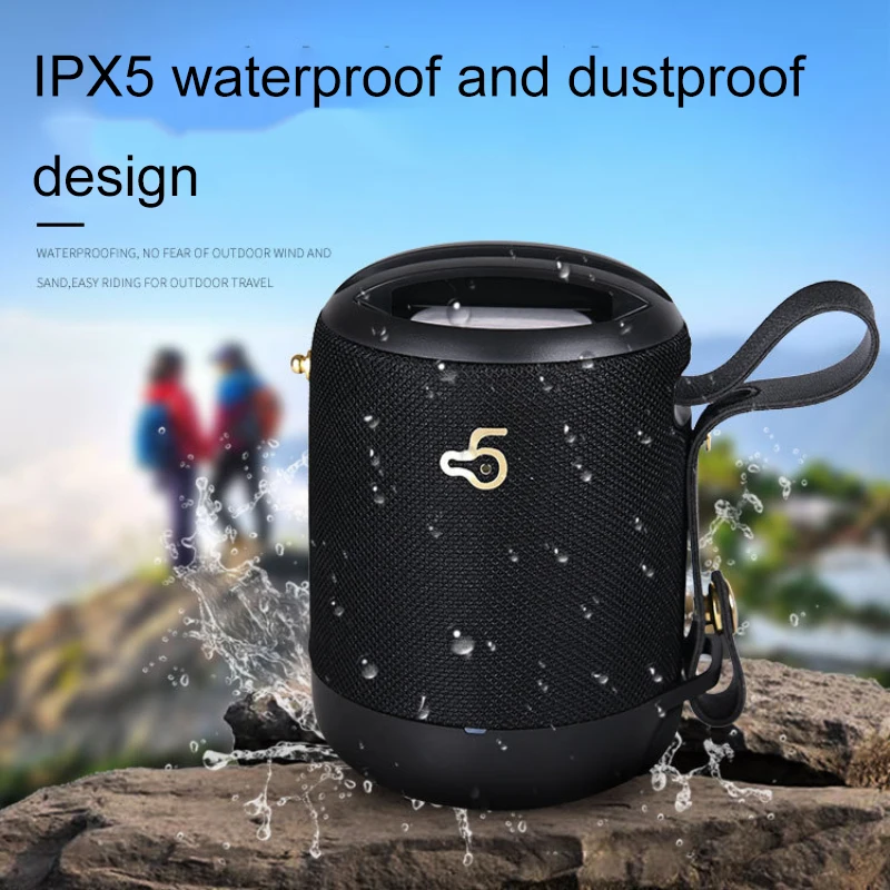 

Bluetooth Speaker Portable Portable Subwoofer Multifunction With Mobile Phone Stand IPX5 Waterproof Multicolor Wireless Speaker