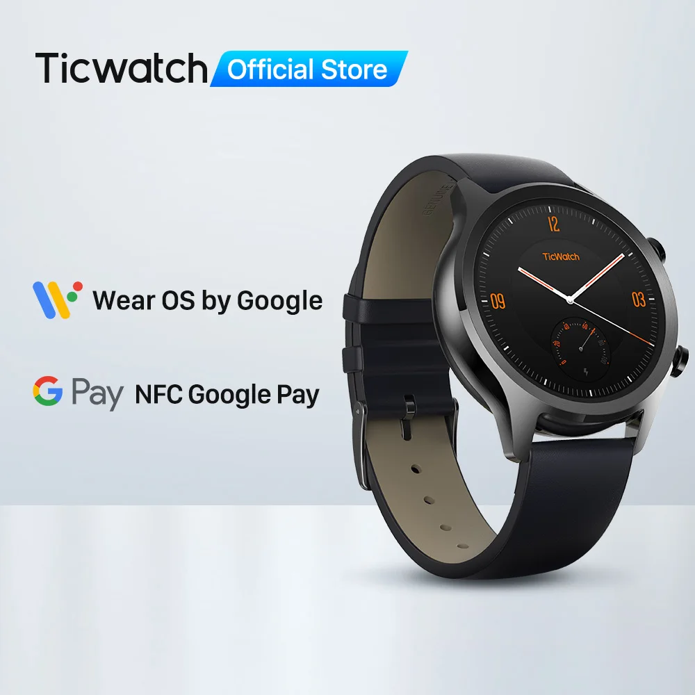 Ticwatch C2 одежда OS & nbsp Google умные часы для женщин кварцевые Android и iOS Совместимость IP68