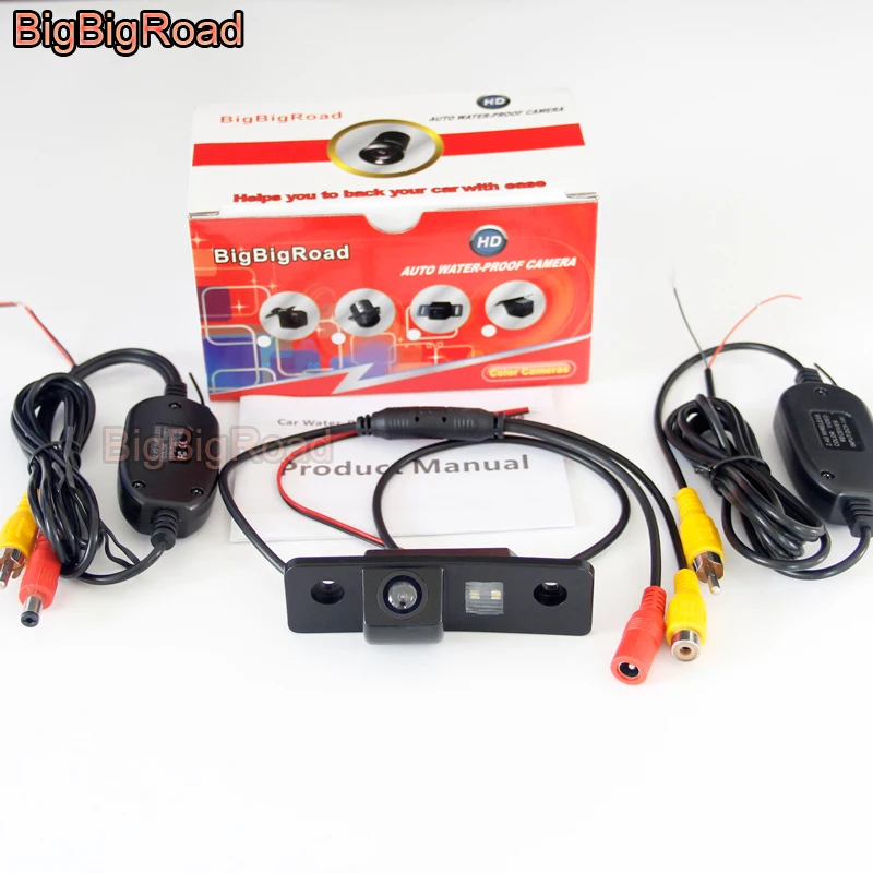 BigBigRoad для Skoda Roomster FABIA Octavia MK1 MK2 1998 1999 2000 2001 2002 2003 2004 2005- заднего вида парковочная Камера