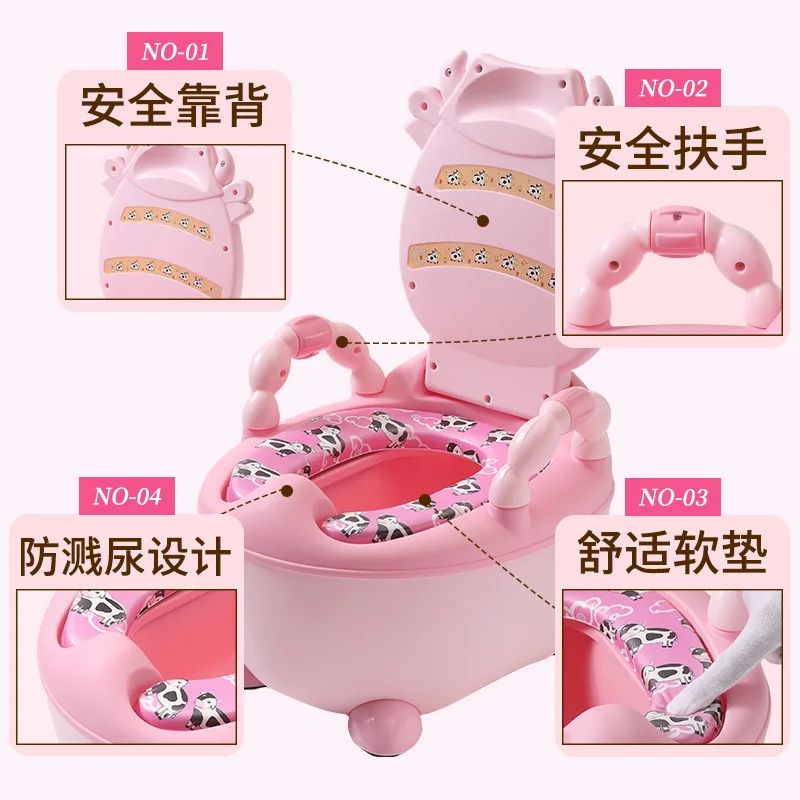 

Extra-large No. Children Potty Men And Women Baby Toilet Stool CHILDREN'S Sit Pedestal Pan Small Chamber Pot Toilet Seat Cushion