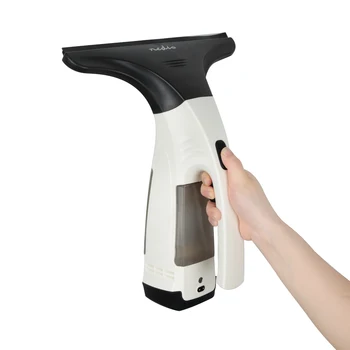 

Cordless Window Glass Vacuum Cleaner Rechargeable With Squeegee Spray Bottle 120ml Water Tank For Household Cleaning Brush Tools
