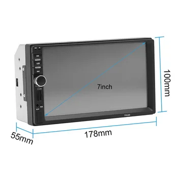 

7018B player MP5 car bluetooth player car 7-inch display Car Radio touch screen GPS WIFI Bluetooth