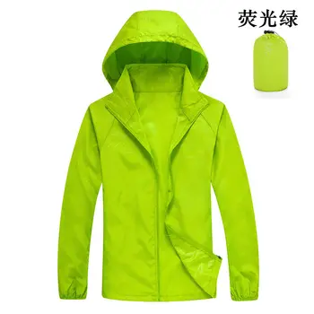 

Outdoor Ultra-Thin Raincoat Rain Clothing Men Windbreaker Yellow Rain Jacket Travel Hiking Capa De Chuva Rainwear Gift Ideas