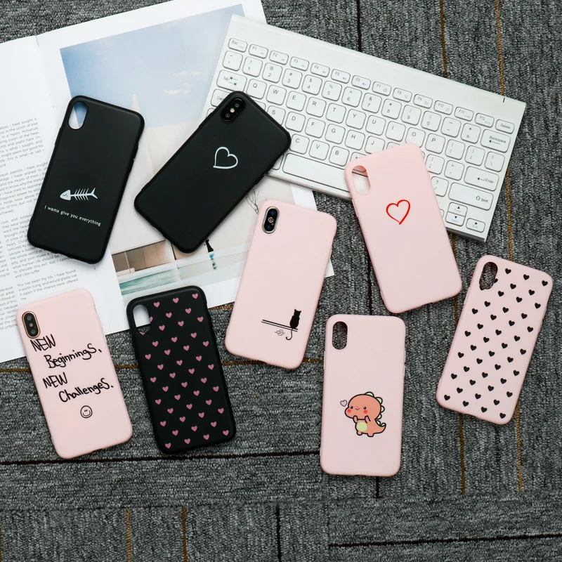 

Soft TPU Matte Case For Samsung S10 S10E S8 S9 Lite Plus Cases For Samsung A10 A20 A30 A40 A50 A70 M30 Note 10 Pro Cover