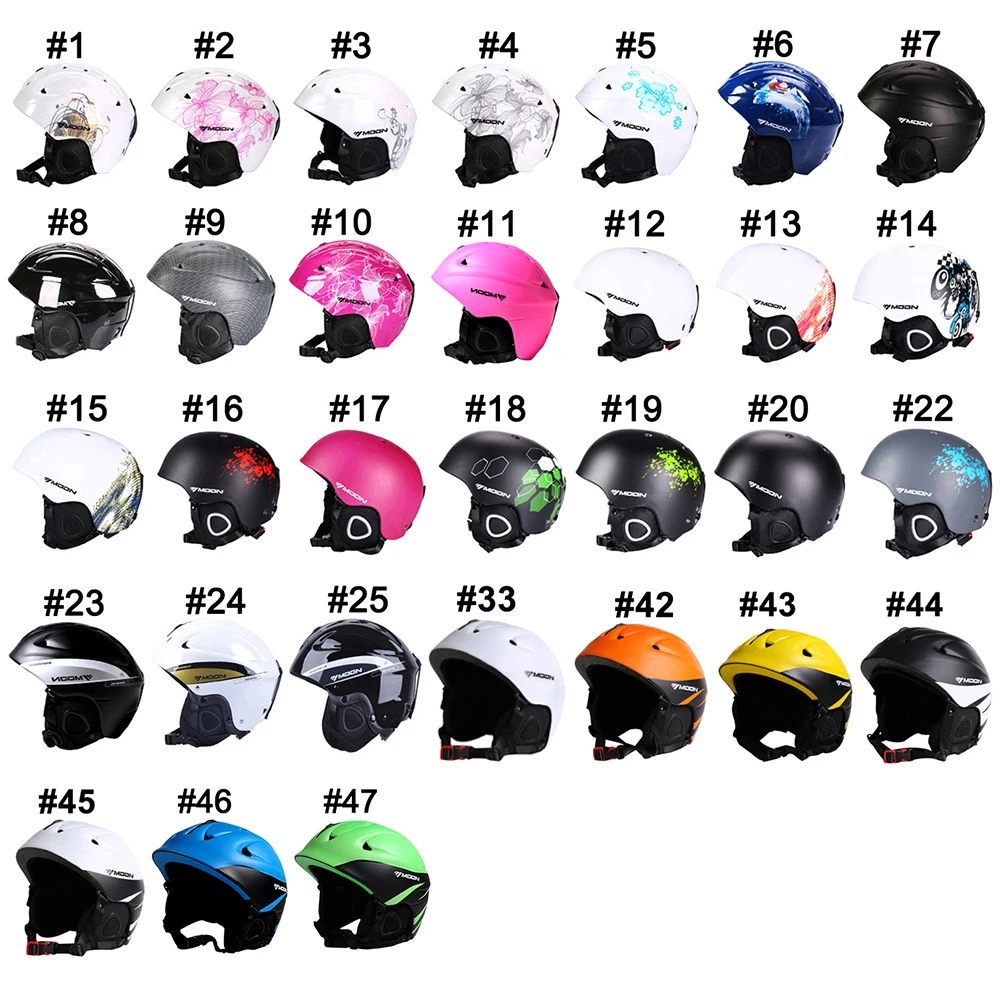 MOON лыжный шлем дышащий Сверхлегкий лыжный шлем 28 цветов CE сертификация сноуборд/скейтборд шлем