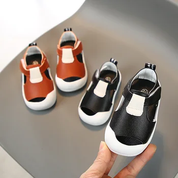 

2020 Summer Baby Girls Boys Sandals Soft Bottom Non-slip Kids Children Anti-collision Casual Beach Sandals Infant Toddler Shoes