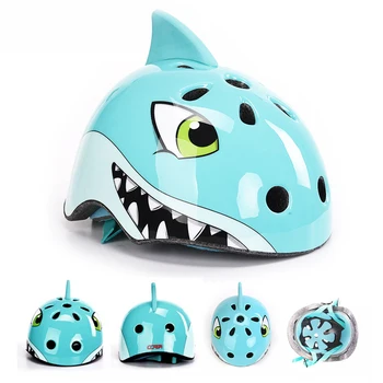 

Kids Bike Helmet Ultralight Air Vents Cycling Helmets Children Outdoor Sports Safety Protection Cartoon Animals Bicycle Helmet