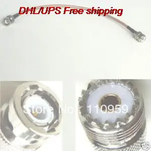 DHL/EMS Горячая 100 шт. разъем UHF BNC штекер прямой прижим RG142 Pigtail-A2