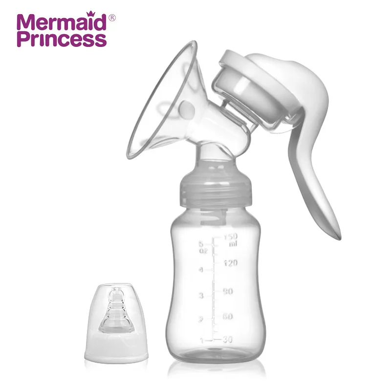 

Manual Breast Pump Powerful Baby Pacifier 150ml Bottle Straw Simple Style High Quality Bottle Leakproof Nipple Easy To Clean