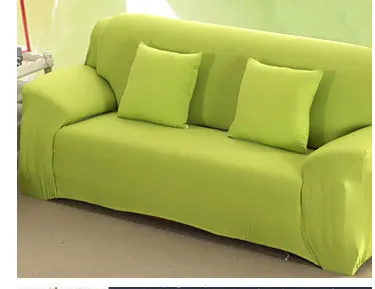 Green 10 цветов покрывала для дивана стрейч эластичный секционный диван Slipcover гостиная Домашние животные L форма диван крышка один/два/три/Четырехместный - Цвет: Green