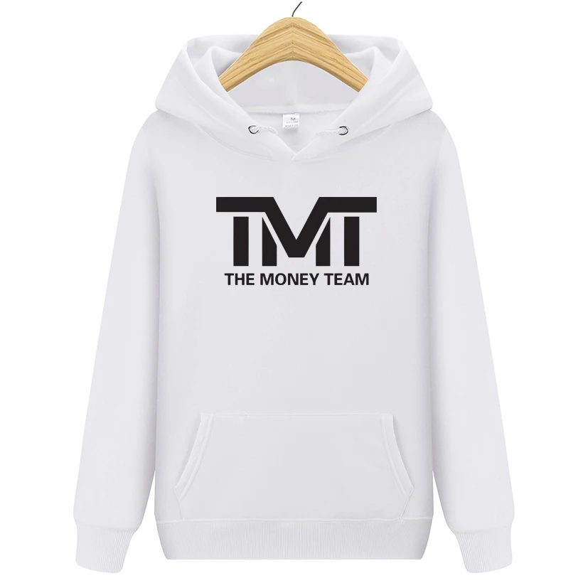 VLUCK Мужская толстовка TMT с буквенным принтом уличная спортивная одежда белый