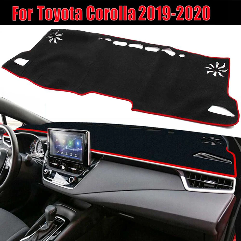 Стайлинг автомобиля коврик для левого руля приборной панели Toyota Corolla 2019 2020