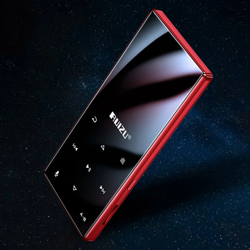 ruidu d29 Bluetooth MP3 плеер без потерь HiFi музыкальный плеер Портативный аудио 8 Гб Встроенный динамик FM радио Электронная книга часы