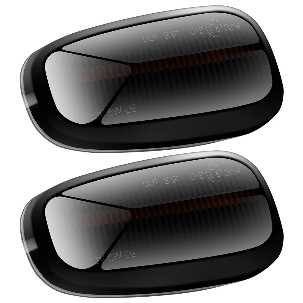 2 шт. Желтый спортивный течет маркер светильник боковые зеркала автомобиля Fender