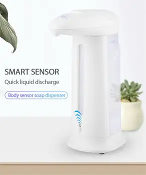 

330ml Automatic Induction Liquid Soap Dispenser Non-Contact ABS Disinfection Liquid Kitchen Soap Dispenser