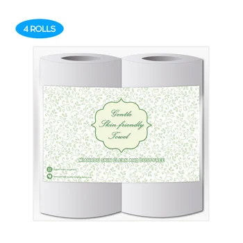 

4 RollsHigh Quality Log Household Paper Tissue Rolls Thickened Roll Toilet Soft And Comfortable Paper Daily Necessities