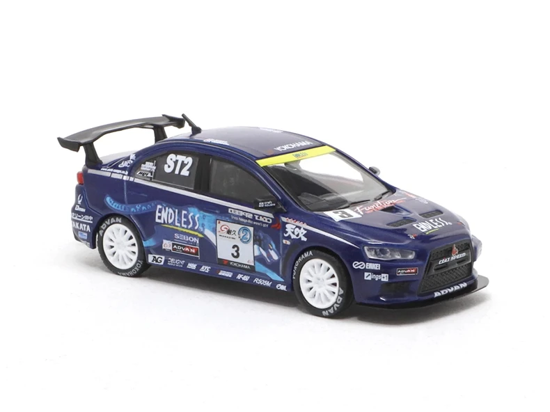 TW 1: 64 Lancer EVO X Super Taikyu 2010 игрушечный автомобиль игрушки для детей литая модель автомобиля подарок на день рождения
