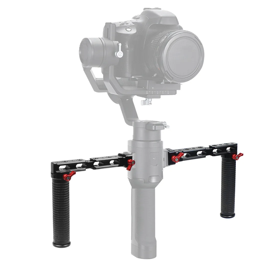 Doppel griff Griff Nato Rail Clamp Seiten handgriff für Dji Ronin RS2 Rsc2 Verlängerung Lenker halterung Hand kardanischen Stabilisator – Detail 4