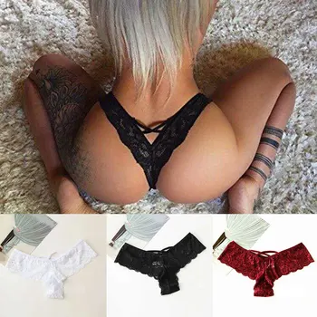 

Sexy Thongs Underwear Women Seamless Lingerie Lace Panties Bikini Knickers G-string Underpant Briefs tanga Female Thong S-3XL