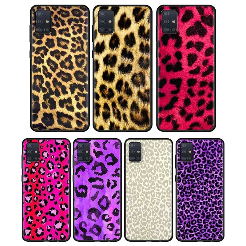 Leopard Print Protective Phone Case Cover