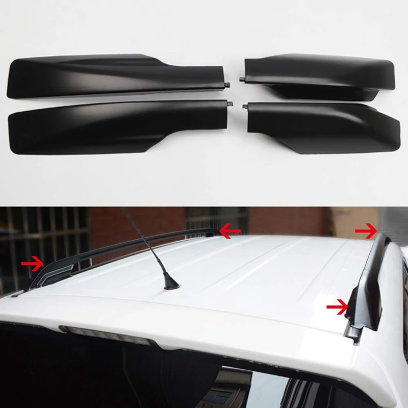 Рейлинги на крышу, Защитная крышка для Toyota Rav4 2008-2012, автомобильные аксессуары черного цвета