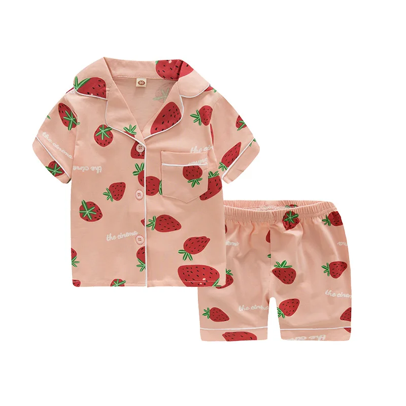 designer pajama sets TUONXYE New Summer Boys Short sleeves Pajamas Girls Set Cartoon Rocket Pyjama Cotton Kids Pijama Children Sleepwear Clothes best nightgowns