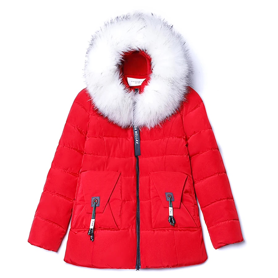 Пальто женское зимнее хлопковое Стеганое теплое плотное тонкое пальто женский меховой воротник парка с капюшоном верхняя одежда женская большие размеры XL-7XL