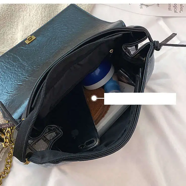 Винтажная модная женская сумка-тоут, новинка, Высококачественная женская дизайнерская сумка из искусственной кожи, сумка на плечо с замком и цепочкой