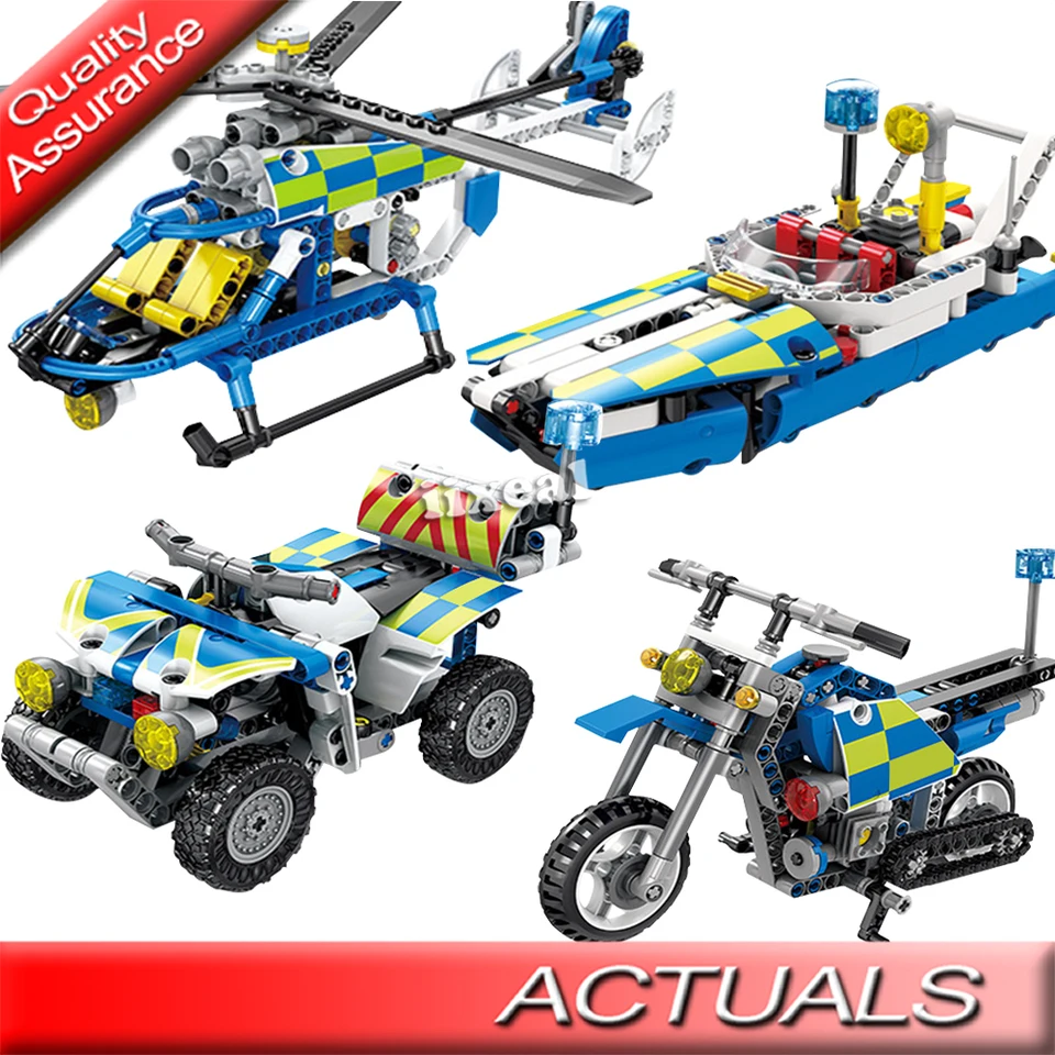 lego car boat