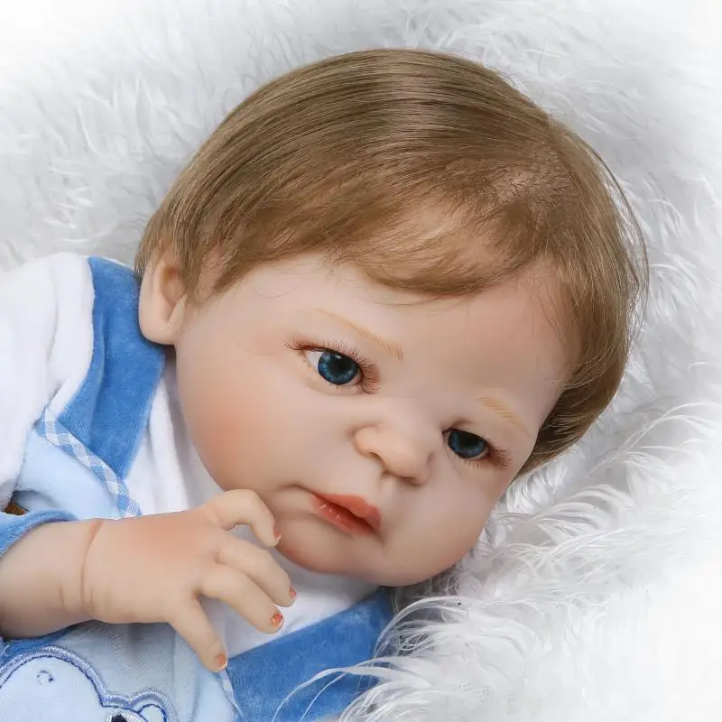 

All Silicone Doll Baby 56CM 20inch NPK Doll Bebe Reborn Dolls Girl Lifelike Reborn Doll Fashion Boy Newborn Reborn Babies