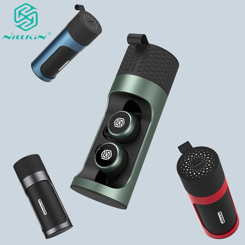 

True Wireless Earbuds Nillkin Wireless Earphone with Mic CVC Noise Cancelling Bluetooth 5.0 IPX5 Water Proof Antomatic Pair