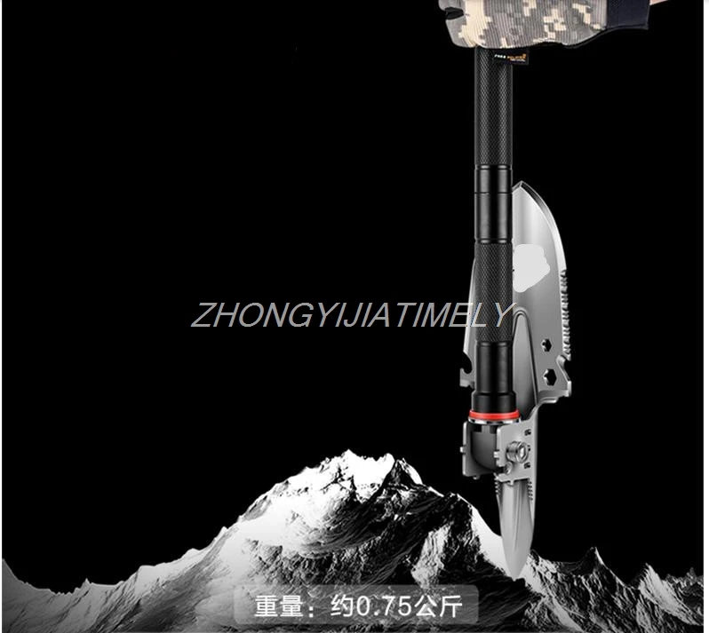 Походная лопата Складная немецкая уличная военная многофункциональная спецназа