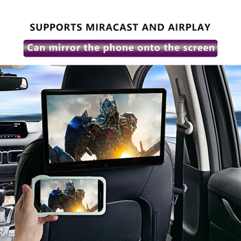 

12.5 Inch Android 9.0 1920*1080 4K 1080P Car Headrest Monitor Touch Screen WIFI/Bluetooth/USB/SD/HDMI/FM/Mirroring/Miracast/AUX