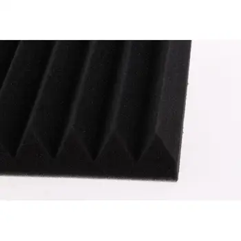 

10 Pieces Acoustic Wedge Foam Tile Studio Room Soundproofing Foam Polyurethane Foam for KTV Home Theater