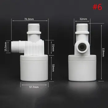 

1/2" 3/4" 1" Automatic Water Level Control Valve Tower Tank Floating Ball Valve