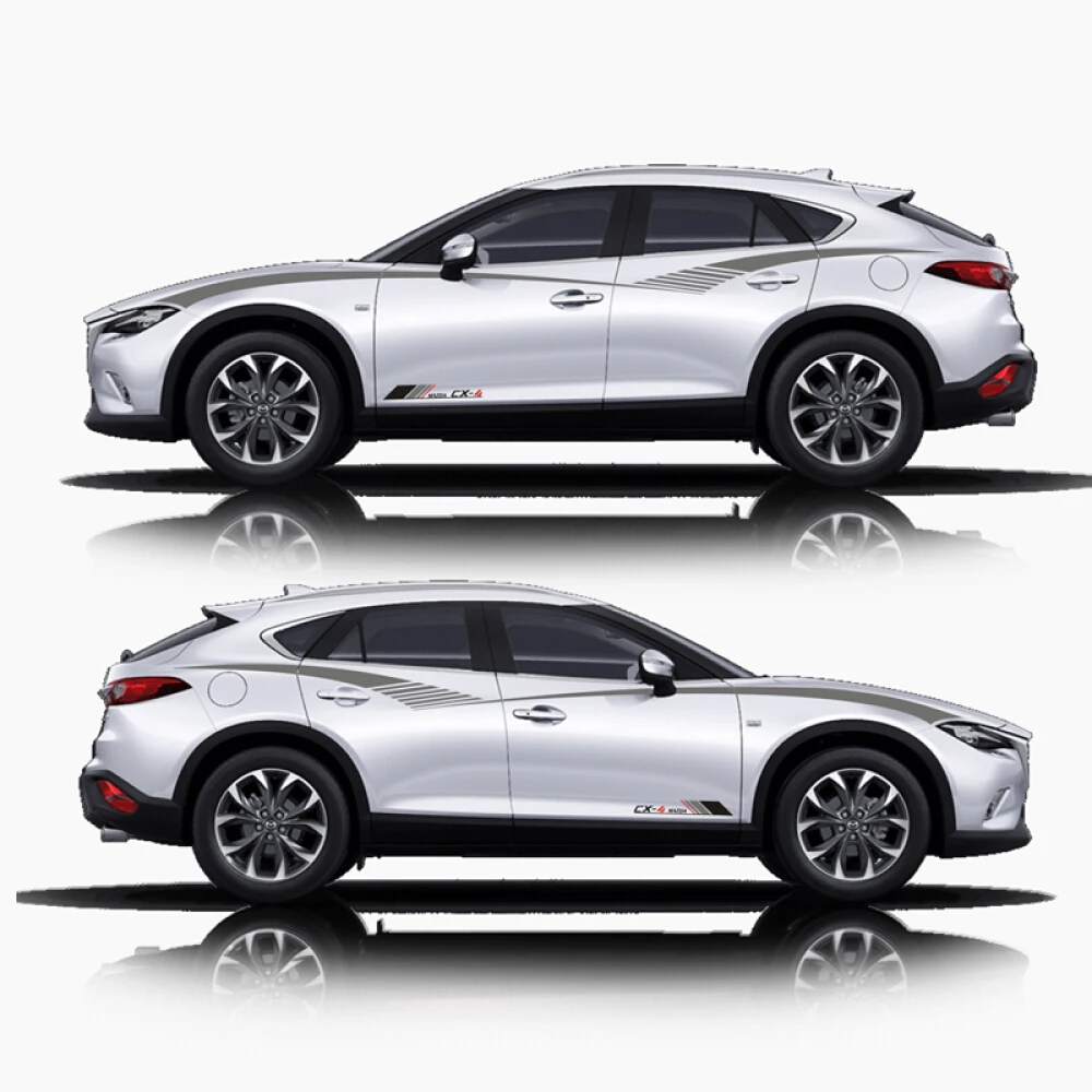 Taiyao Mazda cx-4 3 6 ankesailaatz Ruiyi cx-5 модифицированный автомобильный стикер наклейка белая