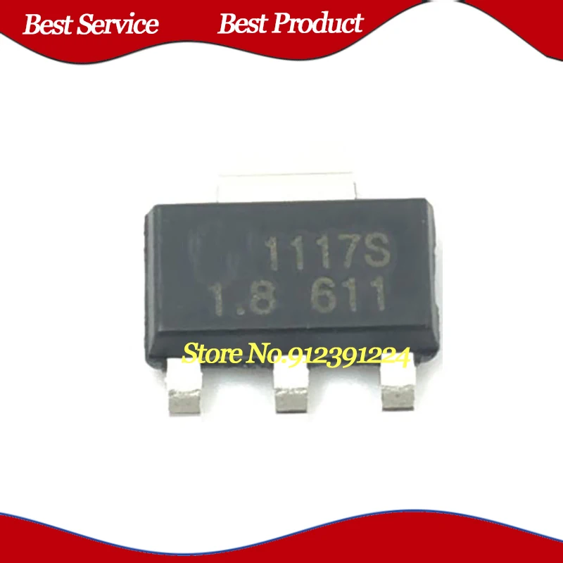 

20 шт LM1117S-1.8 223 Новый и оригинальный телефон