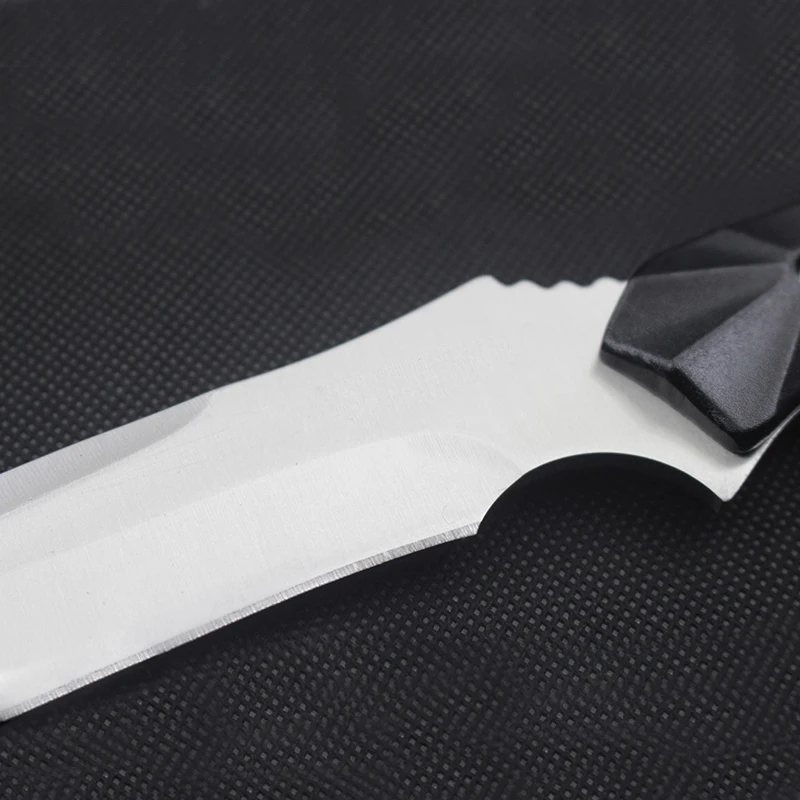 CS COLD стальной дамасский нож портативный тактический с фиксированным лезвием для